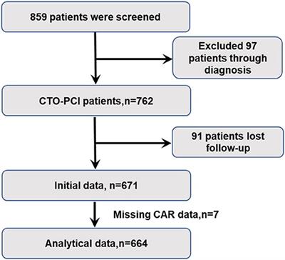 The Usefulness of C-Reactive Protein to Albumin Ratio in the Prediction of Adverse Cardiovascular Events in Coronary Chronic Total Occlusion Undergoing Percutaneous Coronary Intervention